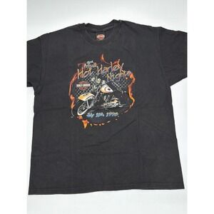 Vintage 1998 Harley-Davidson Hot Harley Nights T-Shirt XL Black USA